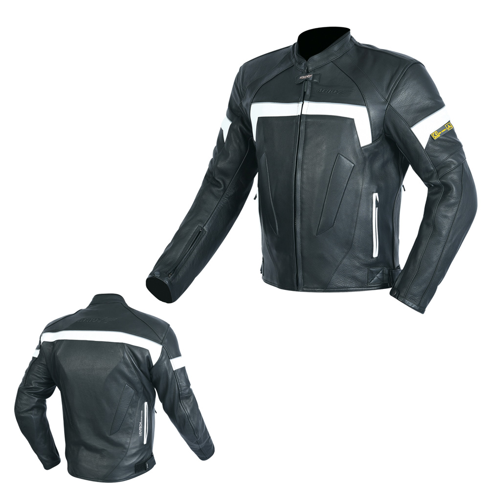 Куртка мотоциклетная (кожа) HIZER CE-1109 (XL)
