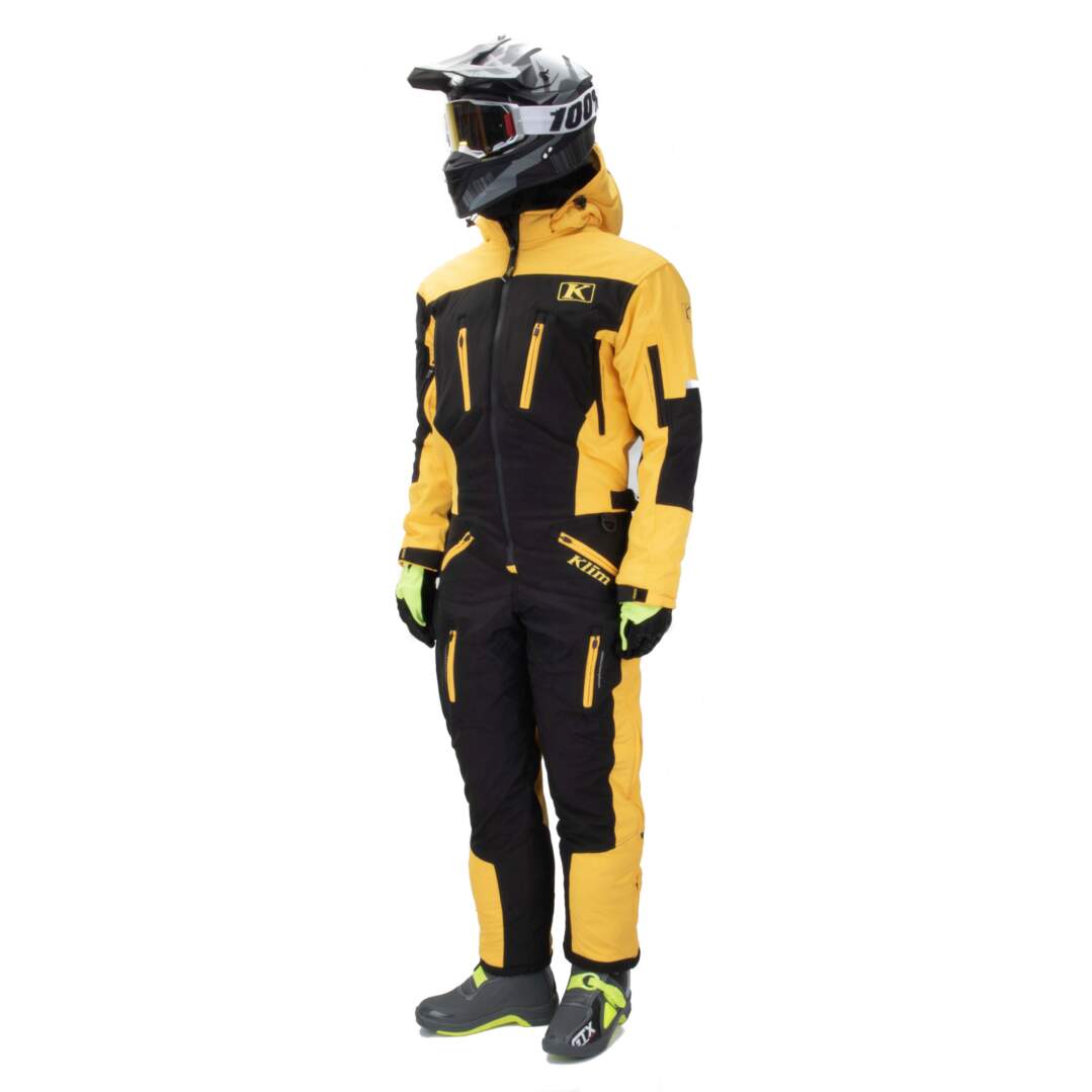 Комбинезон для снегохода KLIM №3 yellow (текстиль) (M)