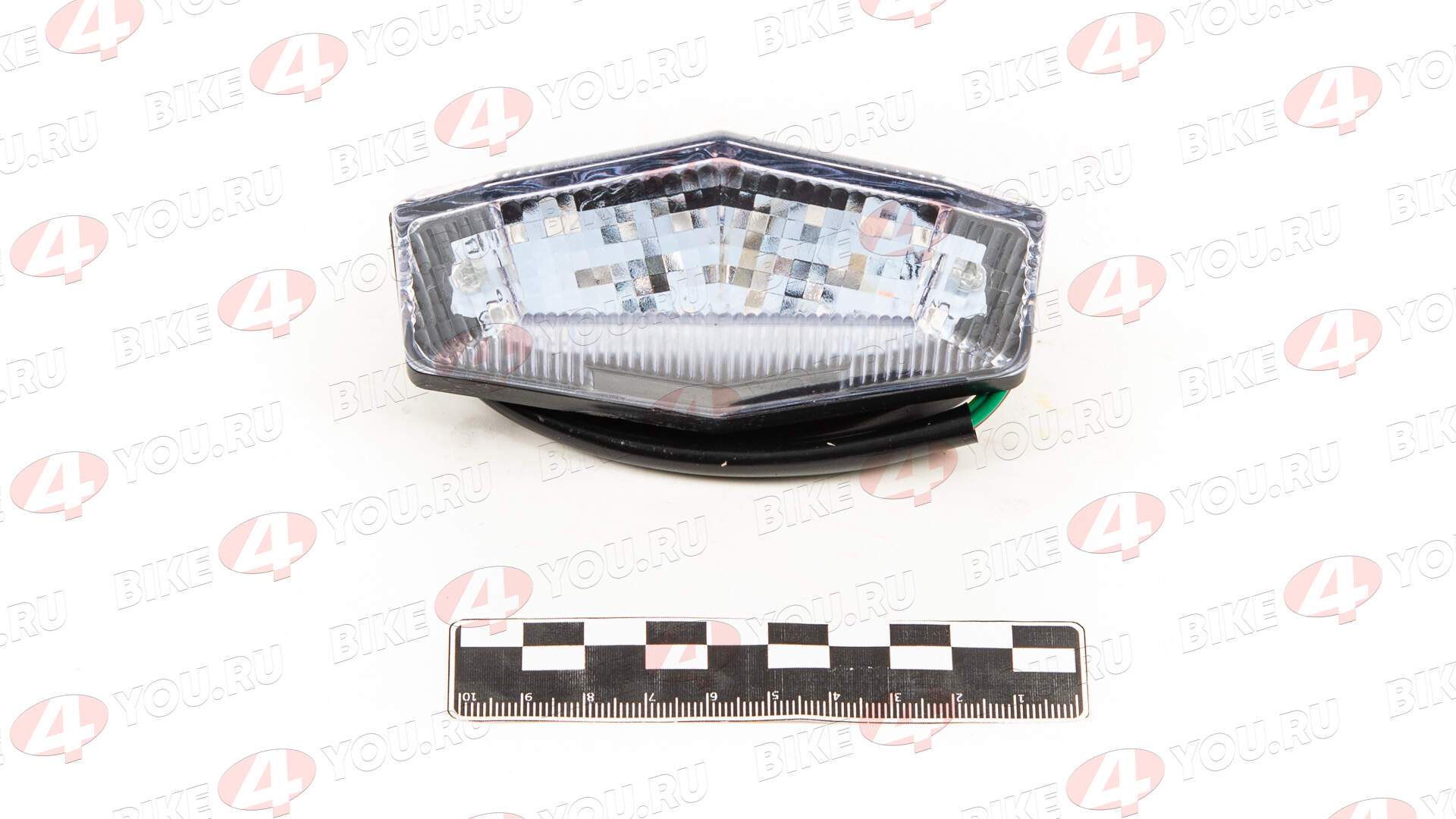 Стоп сигнал LED №4 кросс с подсветкой номера