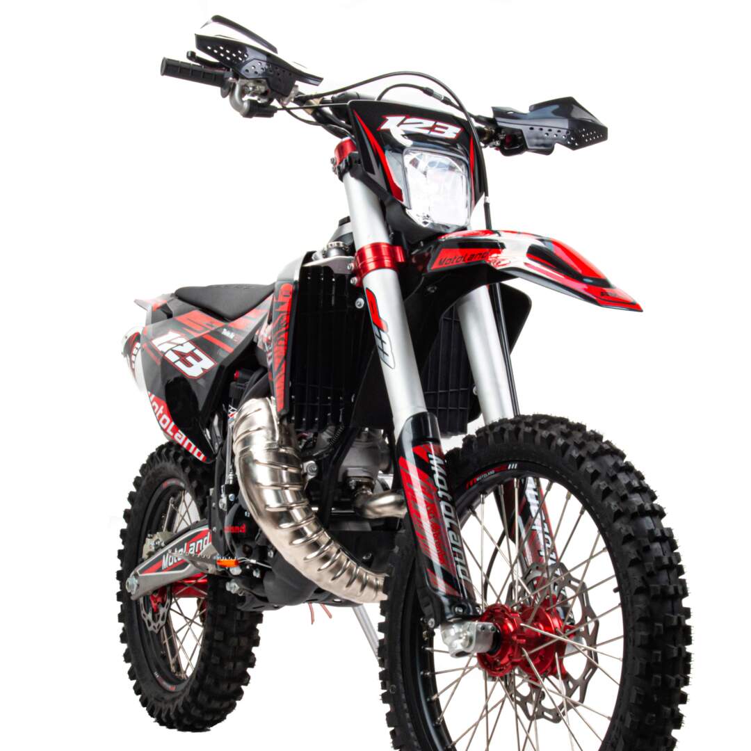 Мотоцикл Кросс Motoland XT 250 ST (1E66MM 2-STROKE) красный РАСПРОДАЖА
