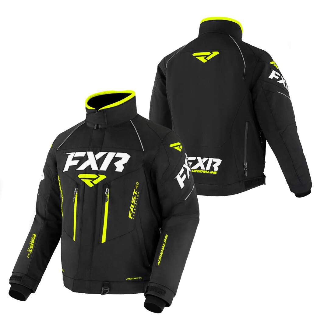 Куртка для снегохода FXR Adrenaline №1 black (текстиль) (S)
